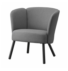 Fotel, Vissle szary HERRÅKRA 405.447.16