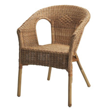 Krzesło, rattan/bambus AGEN 500.583.76