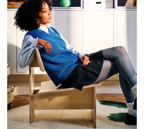 Fotel, brzoza IKEA PS 2026 006.210.71