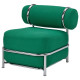 Fotel, nadmuchiwane siedzisko/oparcie/Knäbäck jaskrawozielony IKEA PS 2026 906.232.02