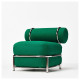 Fotel, nadmuchiwane siedzisko/oparcie/Knäbäck jaskrawozielony IKEA PS 2026 906.232.02