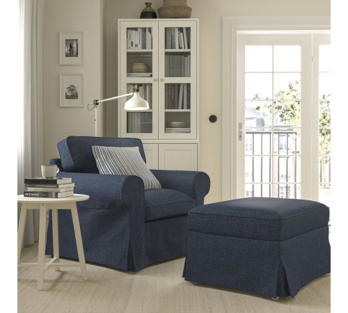 Fotel, Kilanda granatowy EKTORP 195.521.00