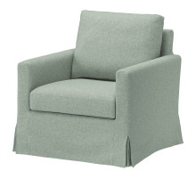 Obrotowy fotel bujany, Gunnared jasnozielony SALTSJÖBADEN 196.026.52