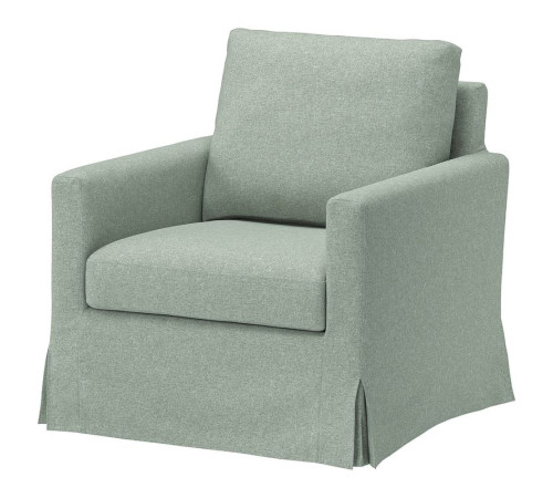 Obrotowy fotel bujany, Gunnared jasnozielony SALTSJÖBADEN 196.026.52