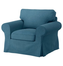 Fotel, Tallmyra niebieski EKTORP 494.305.03