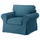 Fotel, Tallmyra niebieski EKTORP 494.305.03