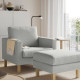 Fotel, Tonerud szary SALTSJÖBADEN 495.785.61