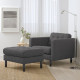Fotel, Gunnared ciemnoszary/drewno/czarny LANDSKRONA 694.441.89