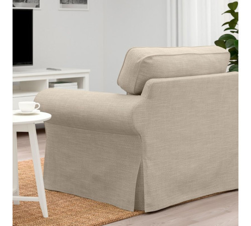 Fotel, Hillared beżowy EKTORP 794.304.98
