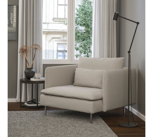 Fotel, Fridtuna jasnobeżowy SÖDERHAMN 894.496.47