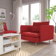 Fotel, Tonerud czerwony SÖDERHAMN 895.144.02