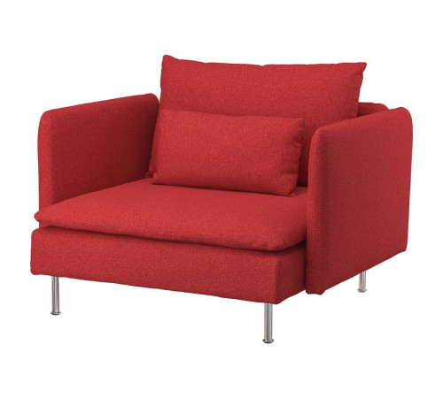 Fotel, Tonerud czerwony SÖDERHAMN 895.144.02