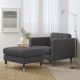 Fotel, Gunnared ciemnoszar/metal LANDSKRONA 992.691.60