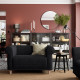 Fotel 1,5 osobowy, Lejde antracyt/brzoza VISKAFORS 994.432.73