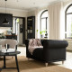 Fotel 1,5 osobowy, Lejde antracyt/brzoza VISKAFORS 994.432.73