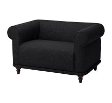 Fotel 1,5 osobowy, Lejde antracyt/brązowy VISKAFORS 994.432.92