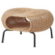 Podnóżek ze schowkiem, rattan/antracyt GAMLEHULT 104.343.09