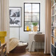 Пуфик с ящиком для хранения, ротанг, коричнево-красный, IKEA PS 2026 506.242.65