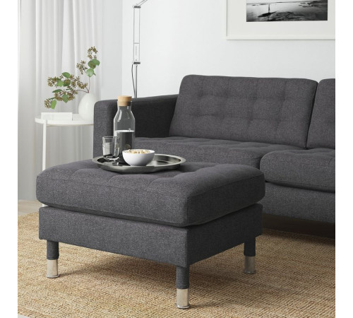 Podnóżek, Gunnared ciemnoszar/metal LANDSKRONA 492.697.37