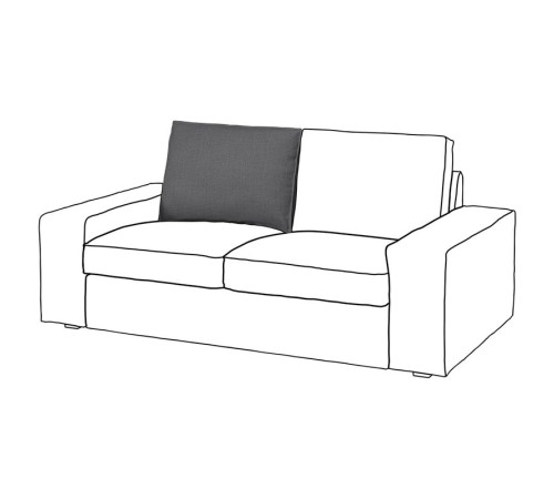 Подушка спинки внутренняя, запчасть KIVIK 604.980.25