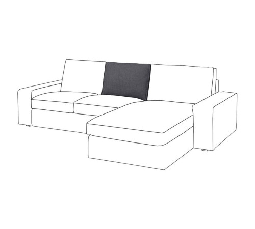 Подушка спинки внутренняя, запчасть KIVIK 604.980.25