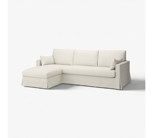 Pokrycie sofa 3o z szezl, lewe, Gransel naturalny HYLTARP 105.482.78