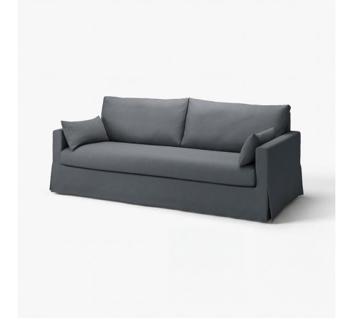 Pokrycie sofy 3 osobowej, Gransel szary HYLTARP 805.499.10