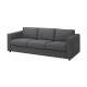 Pokrycie sofy 3 osobowej, Hallarp szary VIMLE 593.993.47