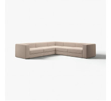 Sofa narożna modułowa, 6-osobowa, Samsala szarobeżowy JÄTTEBO 094.852.53