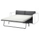 Sekcja 2-os sofa rozkładana, Hallarp szary VIMLE 095.371.05