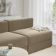 4,5 osobowa sofa modułowa, Johanneshov brązowobeżowy JÄTTEBO 096.077.25
