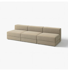 4,5 osobowa sofa modułowa, Johanneshov brązowobeżowy JÄTTEBO 096.077.25