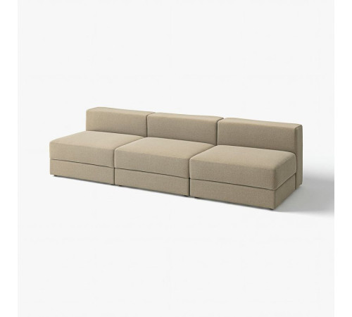 4,5 osobowa sofa modułowa, Johanneshov brązowobeżowy JÄTTEBO 096.077.25
