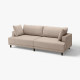 Sofa modułowa, 3-osobowa, Samsala szarobeżowy UPPÅKRA 096.140.52