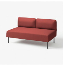 Moduł 2-osobowy, Gunnared/brązowoczerwony metal LILLEHEM 195.359.93