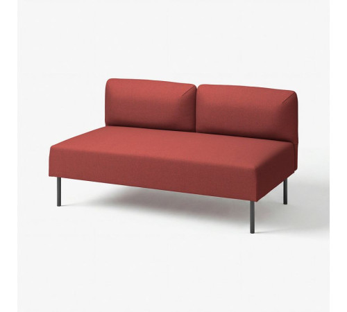 Moduł 2-osobowy, Gunnared/brązowoczerwony metal LILLEHEM 195.359.93