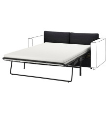 Sekcja 2-os sofa rozkładana, Hillared antracyt VIMLE 195.369.78