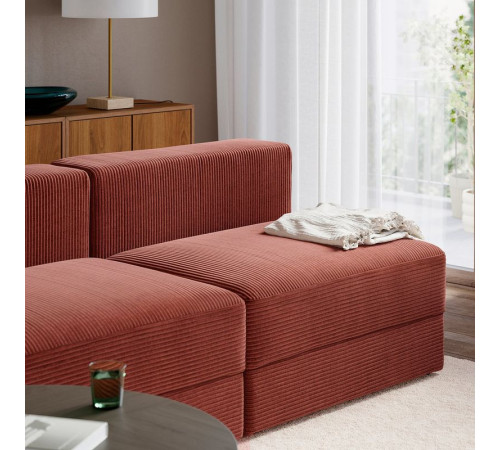 4,5 osobowa sofa modułowa, Samsala brązowoczerwony JÄTTEBO 196.077.20