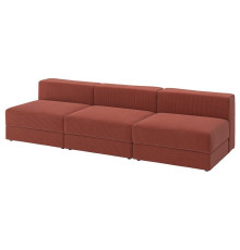 4,5 osobowa sofa modułowa, Samsala brązowoczerwony JÄTTEBO 196.077.20