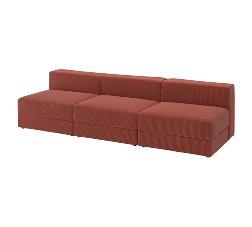 4,5 osobowa sofa modułowa, Samsala brązowoczerwony JÄTTEBO 196.077.20