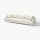 4,5 osobowa sofa modułowa, Axvall kremowy UPPÅKRA 196.130.33