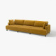 4,5 osobowa sofa modułowa, Samsala żółtobrązowy UPPÅKRA 196.140.80