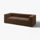 Sofa modułowa, 3-osobowa, Samsala ciemnobrązowy JÄTTEBO 296.083.28