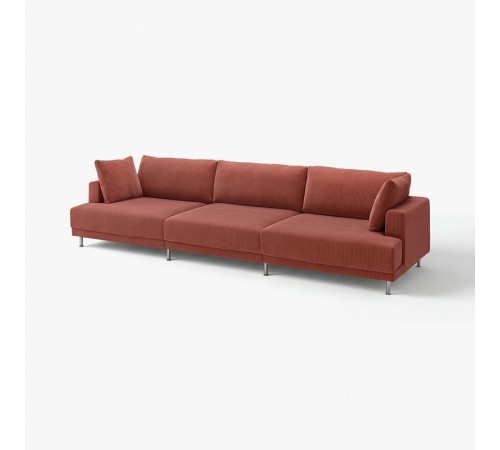 4,5 osobowa sofa modułowa, Samsala brązowoczerwony UPPÅKRA 296.130.37