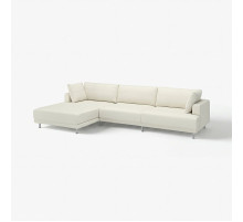 4,5 osobowa sofa modułowa, z szezlongiem, lewy/Axvall kremowy UPPÅKRA 296.130.42