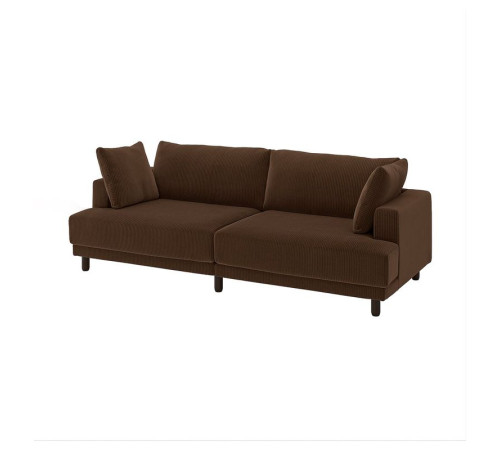 Sofa modułowa, 3-osobowa, Samsala ciemnobrązowy UPPÅKRA 296.140.51