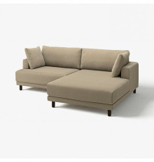 Sofa modułowa, 3-osobowa, z szezlongiem, prawy/Johanneshov brązowobeżowy UPPÅKRA 296.140.65