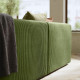 4,5 osobowa sofa modułowa, Samsala ciemny żółto-zielony JÄTTEBO 394.850.96