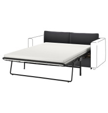 Sekcja 2-os sofa rozkładana, Djuparp ciemnoszary VIMLE 395.372.60