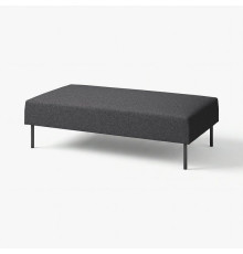 Moduł 2-osobowy, Gunnared/ciemnoszary metal LILLEHEM 395.761.95
